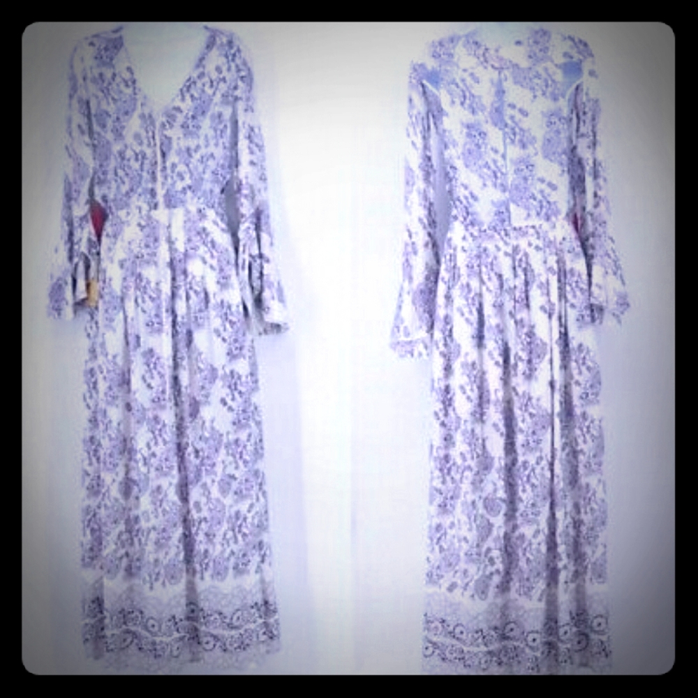 Moonrise California boho gypsy maxi dress